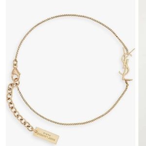 Gold YSL bracelet